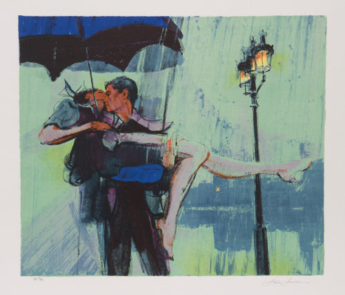 The Catch Lithograph | Jim Jonson,{{product.type}}