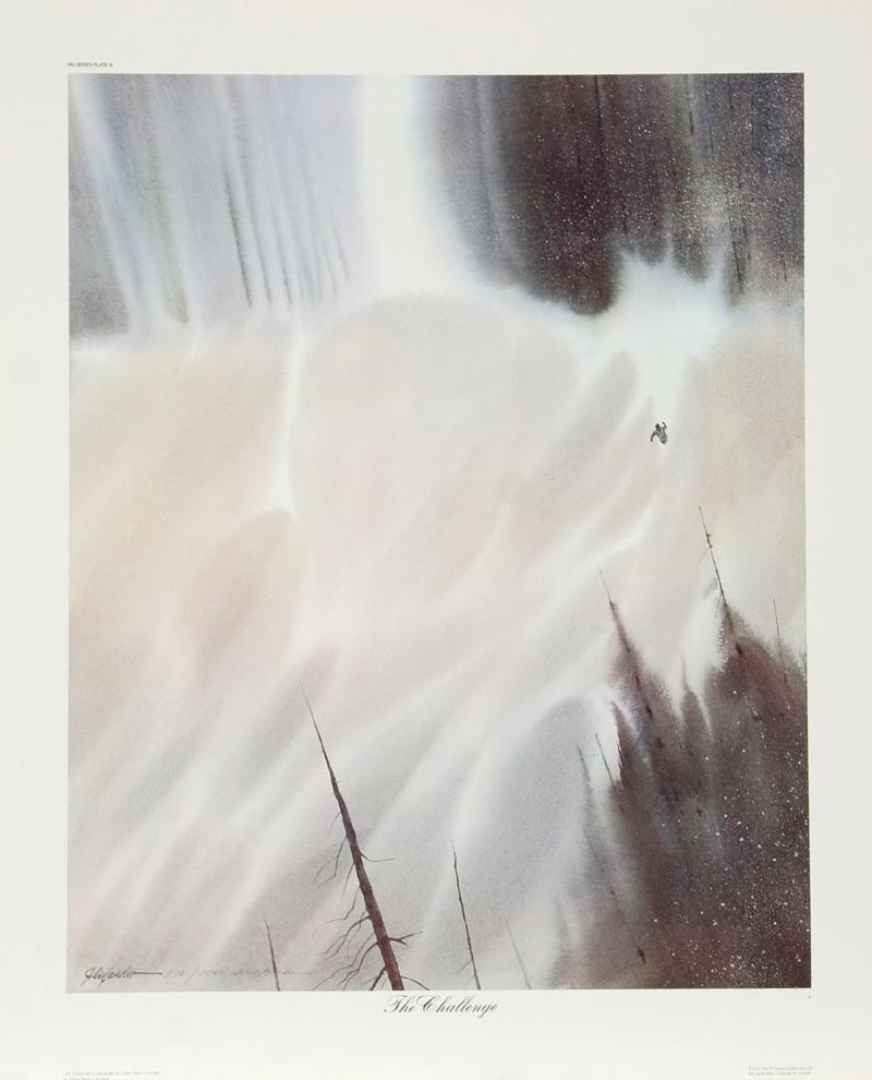 The Challenge Lithograph | Bill Alexander,{{product.type}}