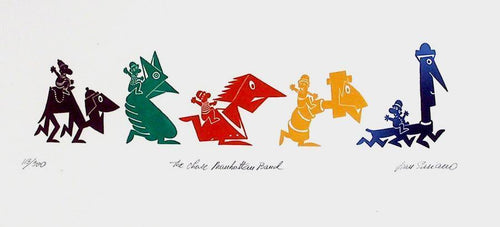 The Chase Manhattan Band Etching | Jean Sariano,{{product.type}}