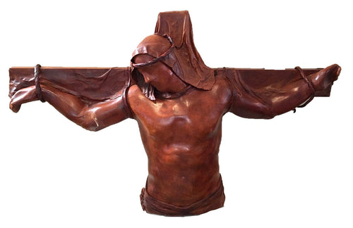 The Christ of the Angels Mixed Media | Daphné Du Barry,{{product.type}}