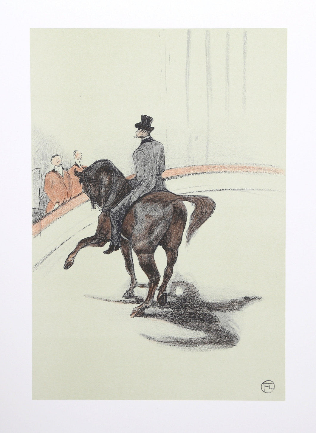 The Circus Portfolio 15 Lithograph | Henri de Toulouse-Lautrec,{{product.type}}
