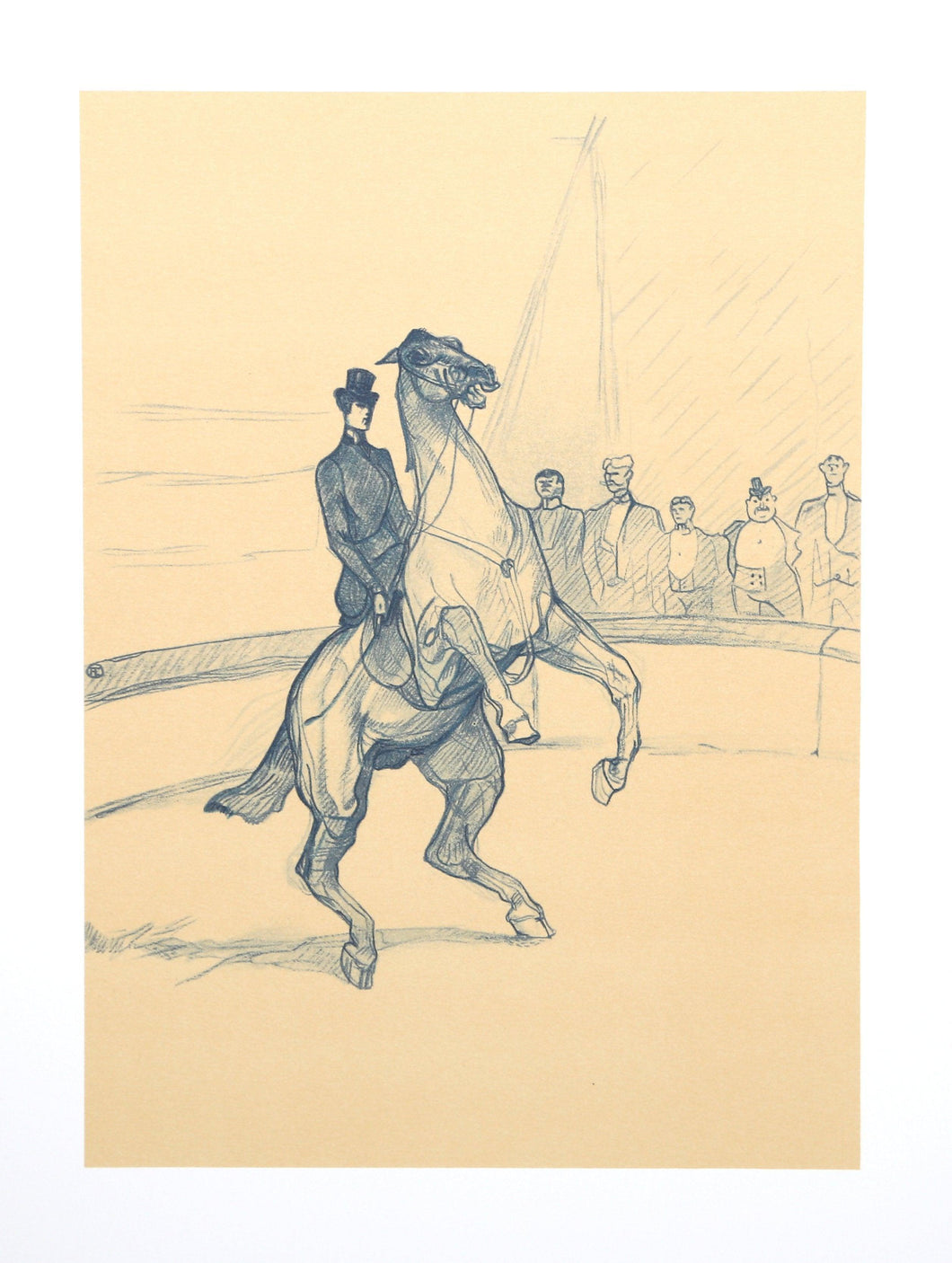 The Circus Portfolio 16 Lithograph | Henri de Toulouse-Lautrec,{{product.type}}