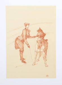 The Circus Portfolio 3 Lithograph | Henri de Toulouse-Lautrec,{{product.type}}