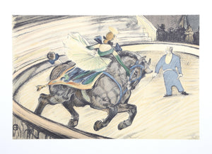 The Circus Portfolio 33 Lithograph | Henri de Toulouse-Lautrec,{{product.type}}