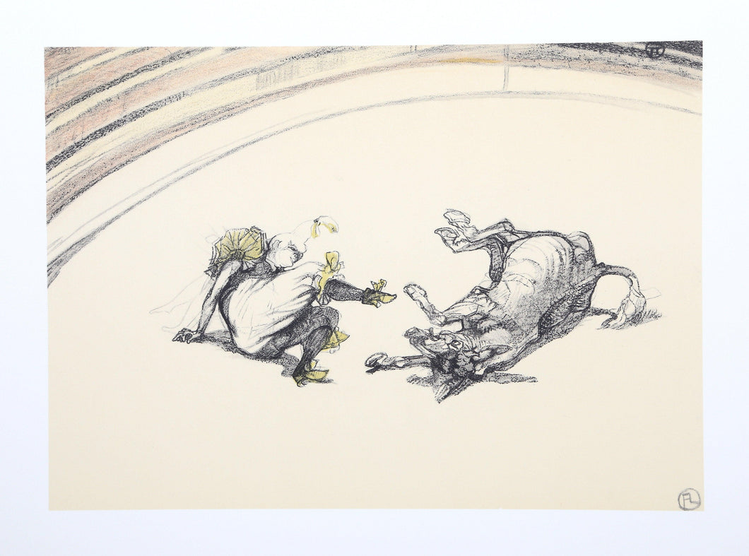 The Circus Portfolio 36 Lithograph | Henri de Toulouse-Lautrec,{{product.type}}