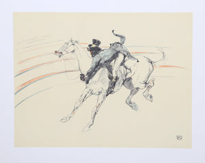 The Circus Portfolio 37 Lithograph | Henri de Toulouse-Lautrec,{{product.type}}
