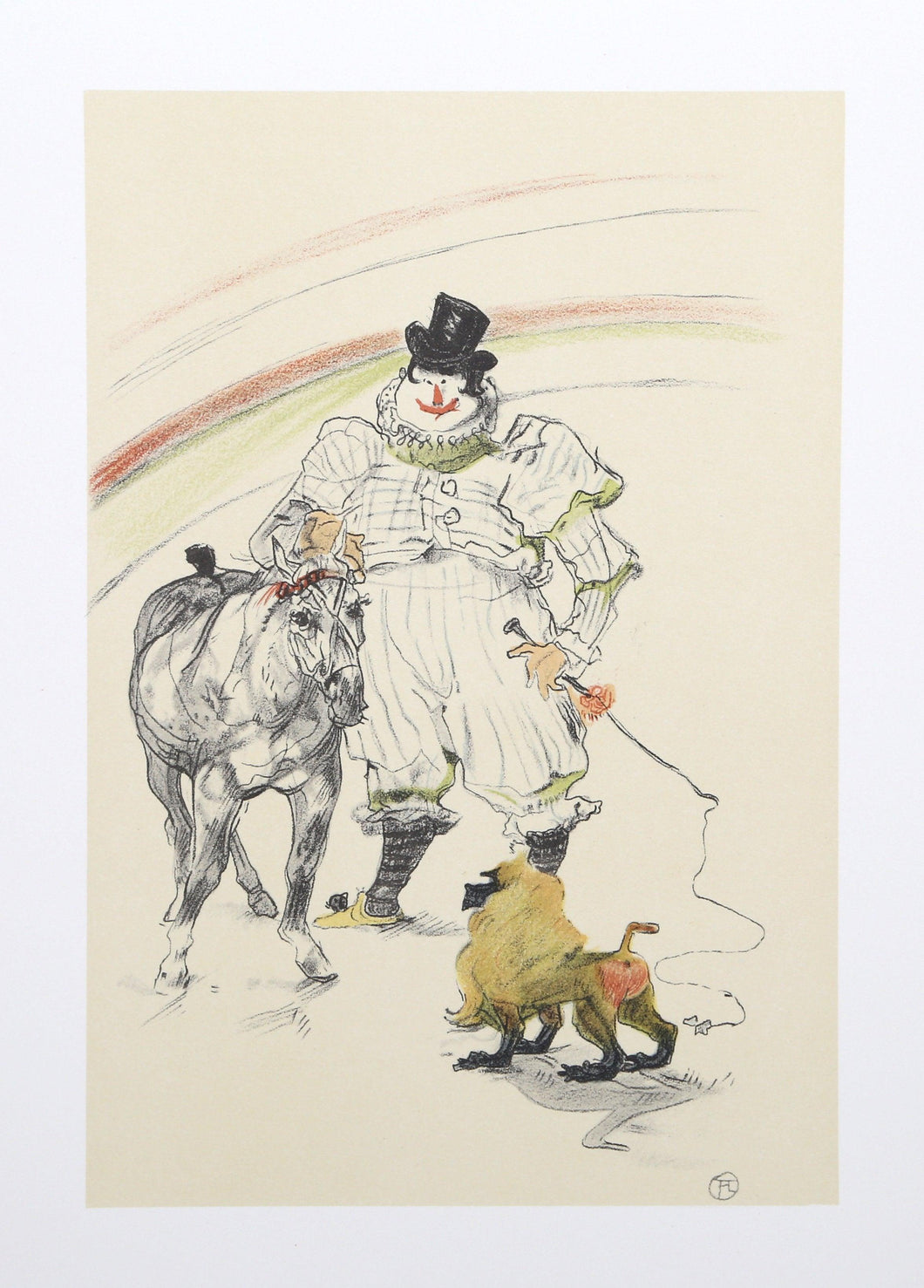 The Circus Portfolio 4 Lithograph | Henri de Toulouse-Lautrec,{{product.type}}