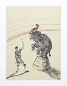 The Circus Portfolio 5 Lithograph | Henri de Toulouse-Lautrec,{{product.type}}