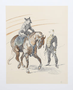 The Circus Portfolio 6 Lithograph | Henri de Toulouse-Lautrec,{{product.type}}