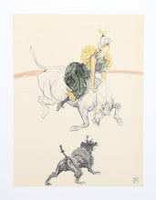 The Circus Portfolio 7 Lithograph | Henri de Toulouse-Lautrec,{{product.type}}