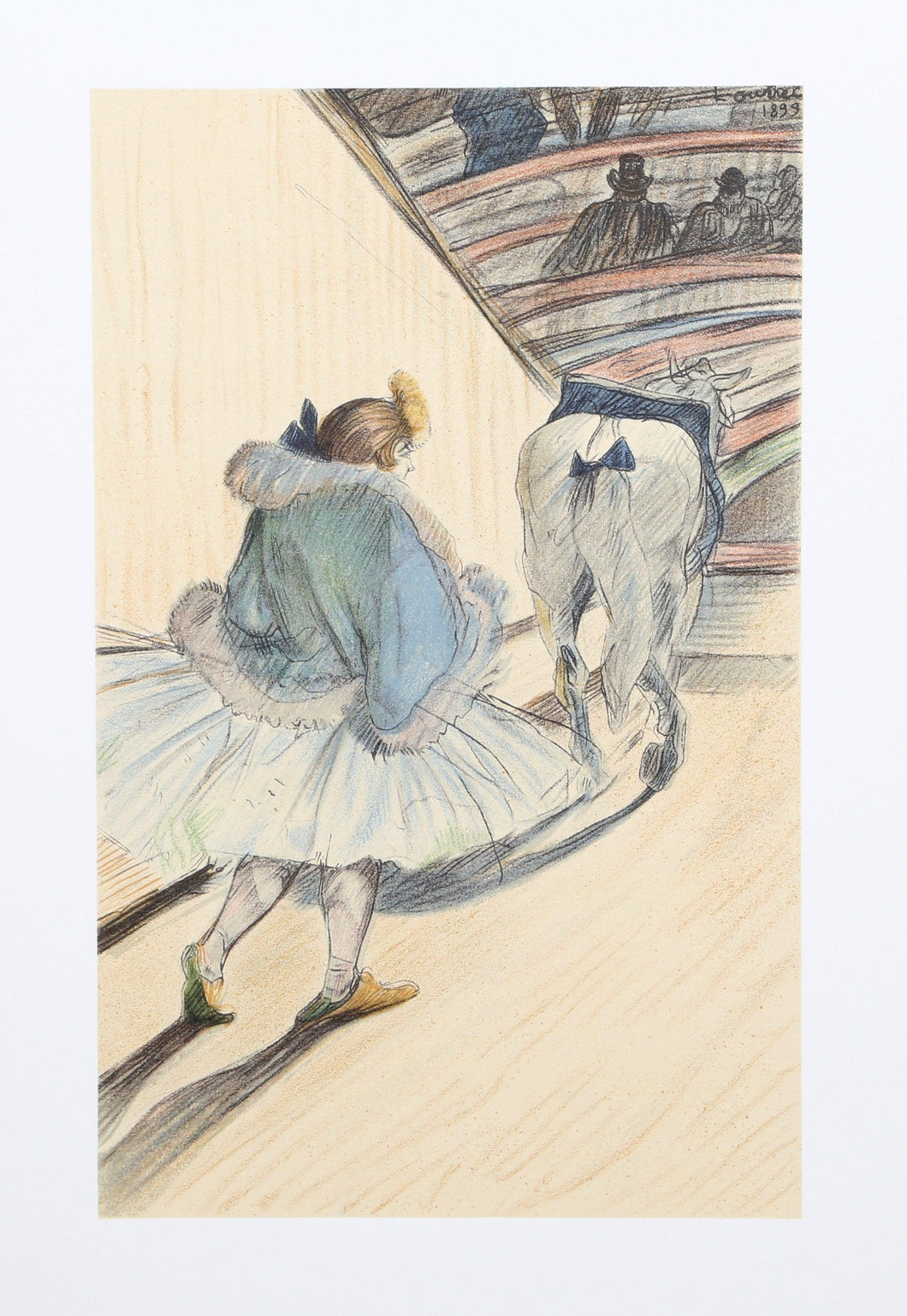 The Circus Portfolio 9 Lithograph | Henri de Toulouse-Lautrec,{{product.type}}