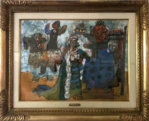 The Coronation Mixed Media | Theo Tobiasse,{{product.type}}