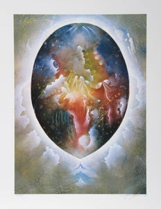 The Cosmic Egg Lithograph | Isaac Abrams,{{product.type}}