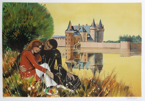 The Couple Lithograph | Robert Vernet Bonfort,{{product.type}}