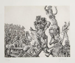 The Crazy Party Suite - Nothing is as it Seems Etching | Hans-Georg Rauch,{{product.type}}