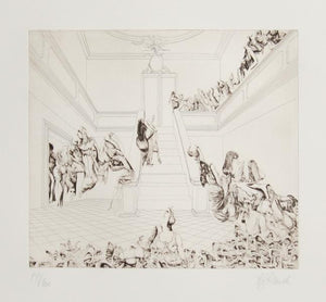The Crazy Party Suite: "The Crazy Party" Etching | Hans-Georg Rauch,{{product.type}}