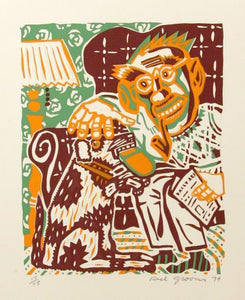 The Daily Arf Screenprint | Red Grooms,{{product.type}}