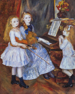 The Daughters of Catulle Mendes Poster | Pierre-Auguste Renoir,{{product.type}}