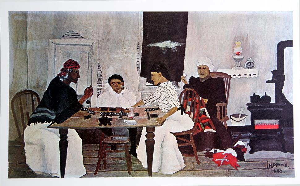 The Domino Players Poster | Horace Pippin,{{product.type}}