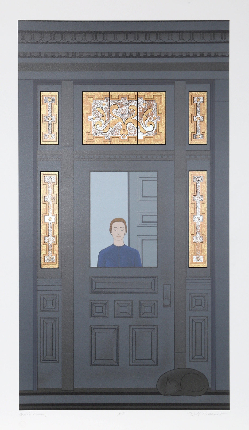 The Doorway Lithograph | Will Barnet,{{product.type}}
