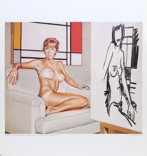 The Drawing Lesson 6 poster | Mel Ramos,{{product.type}}