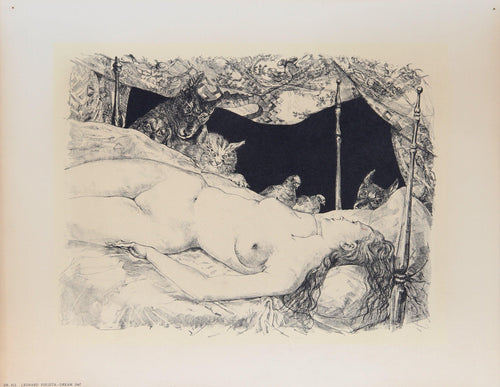 The Dream Lithograph | Léonard Tsuguharu Foujita,{{product.type}}