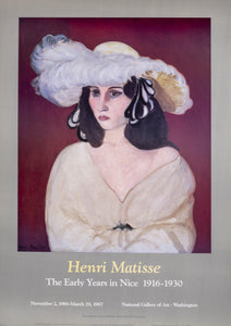 The Early Years - The White Plumes Poster | Henri Matisse,{{product.type}}