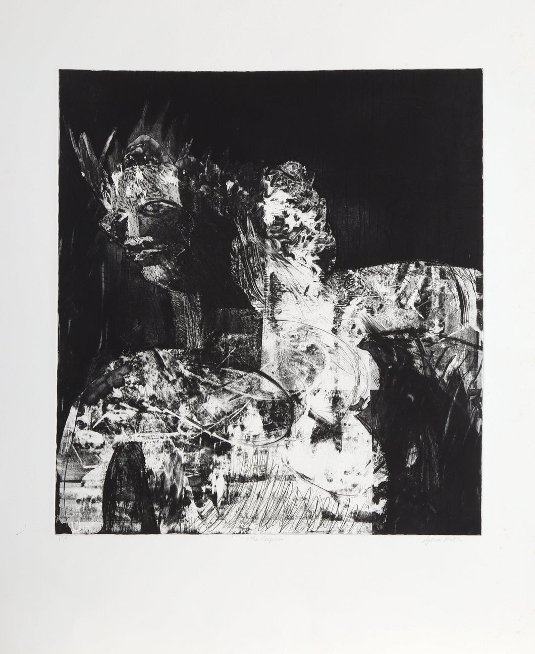 The Empress Etching | Sylvia Roth,{{product.type}}