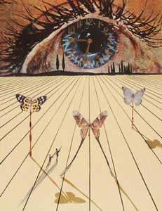 The Eye of Surrealist Time Etching | Salvador Dalí,{{product.type}}