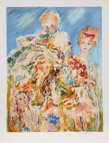 The Family Lithograph | Sabina Teichman,{{product.type}}