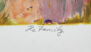 The Family Lithograph | Sabina Teichman,{{product.type}}