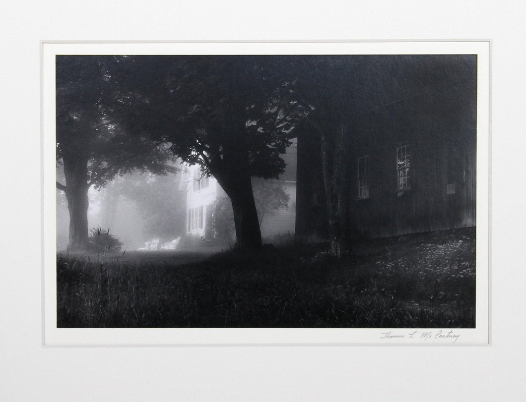 The Farm (Fog) Vermont Black and White | Thomas McCartney,{{product.type}}