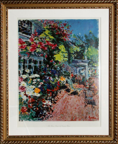 The Flower Terrace Poster | Dimitrie Berea,{{product.type}}