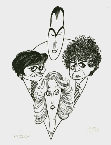 The Four Chiefs - United Nations Lithograph | Al Hirschfeld,{{product.type}}