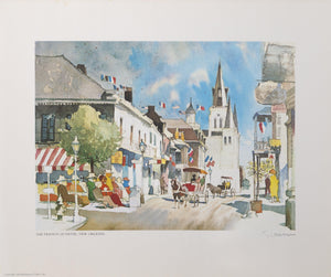 The French Quarter, New Orleans lithograph | Dong Kingman,{{product.type}}