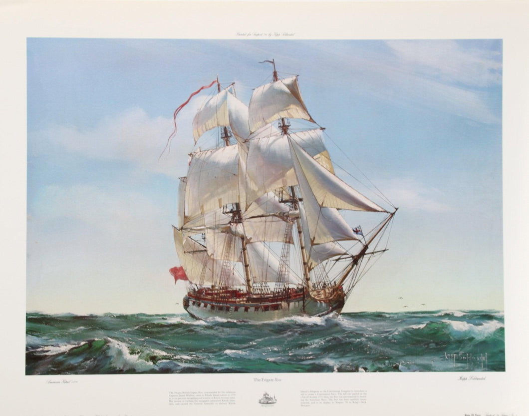 The Frigate Rose Poster | Kipp Soldwedel,{{product.type}}
