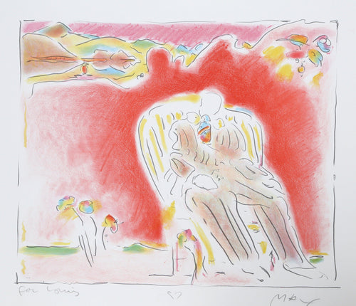 The Garden Lithograph | Peter Max,{{product.type}}