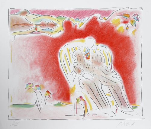 The Garden Lithograph | Peter Max,{{product.type}}