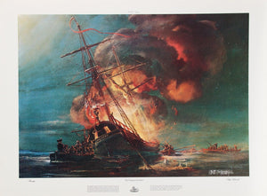 The Gaspee Incident Poster | Kipp Soldwedel,{{product.type}}