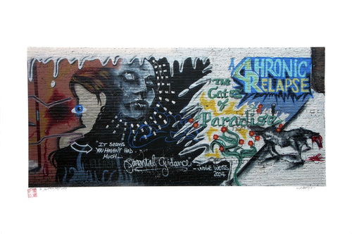 The Gates of Paradise, NYC from the Graffiti Series Digital | Jonathan Singer,{{product.type}}