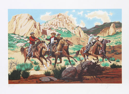 The Getaway Lithograph | Harry Schaare,{{product.type}}