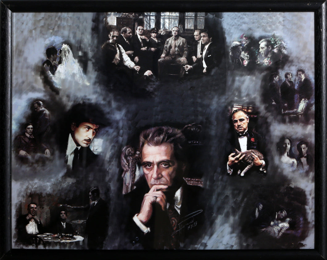 The Godfather Poster | Unknown Artist,{{product.type}}