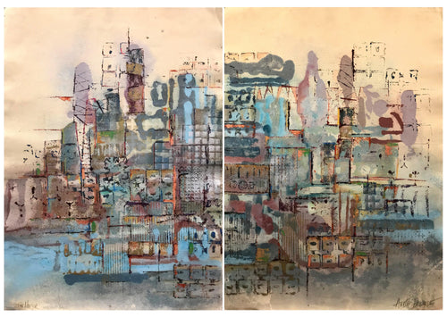 The Harbor Mixed Media | Anita Benarde,{{product.type}}