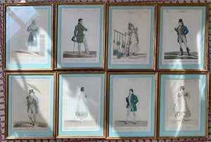 The History of Fashion lithograph | Unknown Artist,{{product.type}}