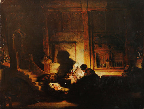 The Holy Family Poster | Rembrandt,{{product.type}}