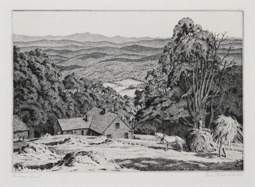 The Home Front Etching | Alice Standish Buell,{{product.type}}