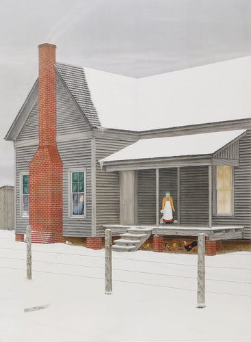 The Home my Daddy Built from the Portfolio: America: The Third Century Etching | Velox Ward,{{product.type}}