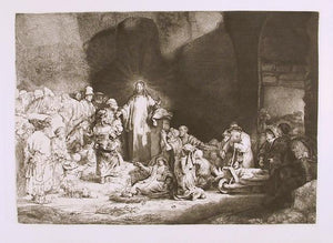 The Hundred Guilder Print Etching | Rembrandt,{{product.type}}