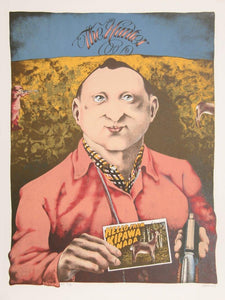 The Hunter from the Limestoned Portfolio Lithograph | Dennis Geden,{{product.type}}