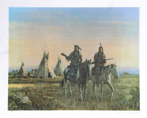 The Hunters Lithograph | Duane Bryers,{{product.type}}